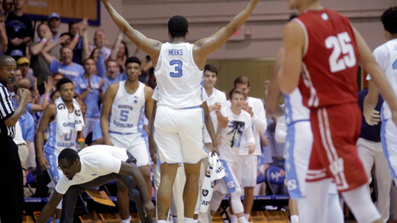 No. 4 North Carolina beats No. 16 Wisconsin 71-56 in Maui
